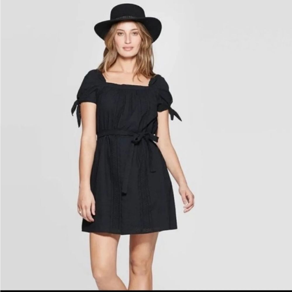 Universal Threads Black Cotton Dress